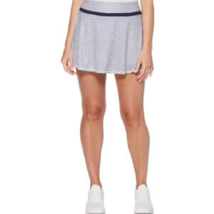 Grand Slam  Tennis-Print Skort Blue Size Large